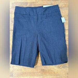Cato Dark Blue Women's Bermuda Shorts Size 8